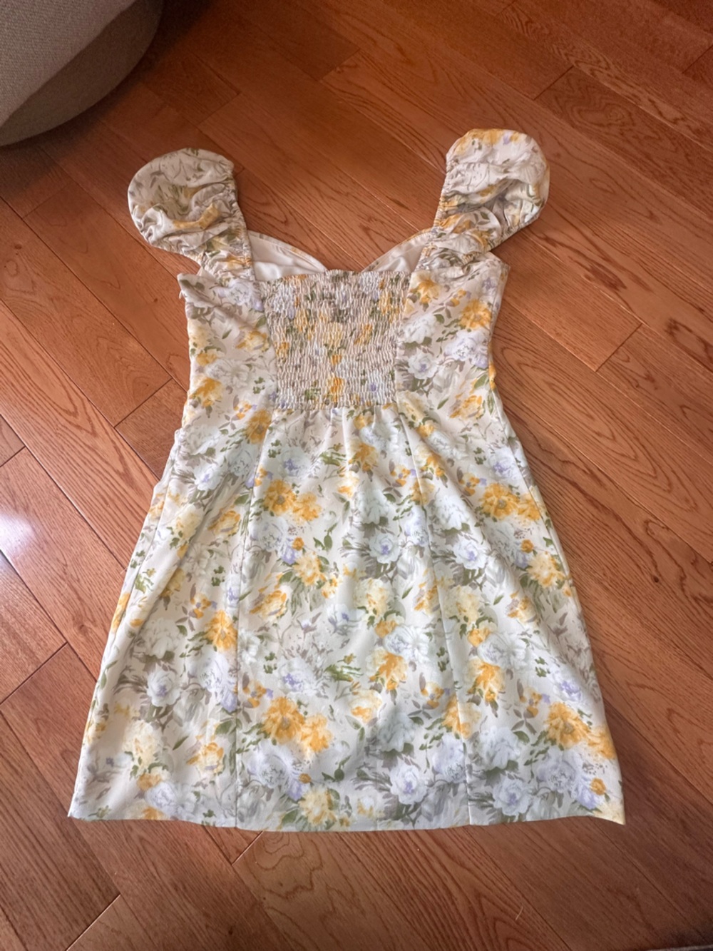 Astr the Label Floral Off-Shoulder Mini Dress - Picture 4 of 4